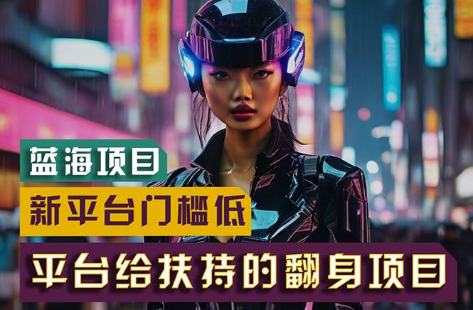 【蓝海项目】新平台无脑搬运，翻身项目 门槛低 小白也能轻松上手 日入500+-西瓜网创