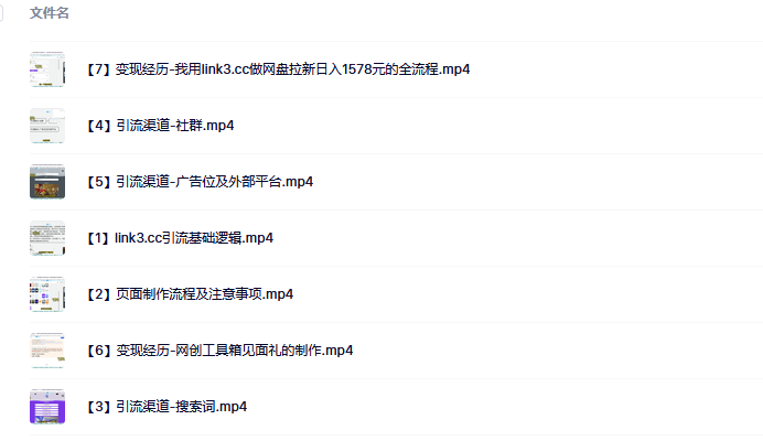 link3.cc聚合链接引流，日引流50＋精准粉-西瓜网创