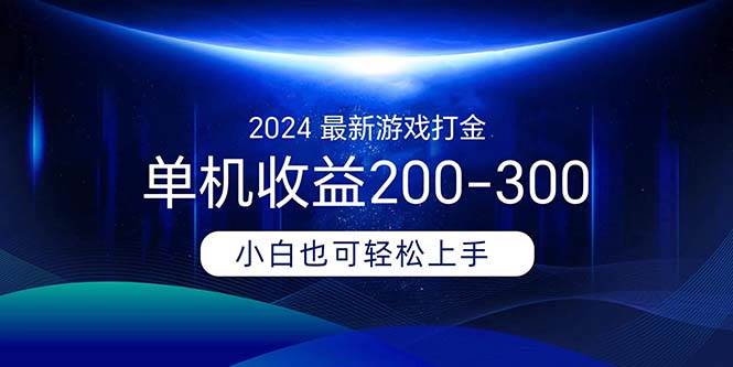 2024最新游戏打金单机收益200-300-西瓜网创
