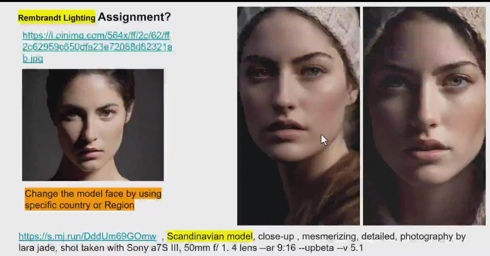 Midjourney v5 ChatGPT 和 Bard AI人工智能人像摄影大师班-15节-中英字幕-西瓜网创