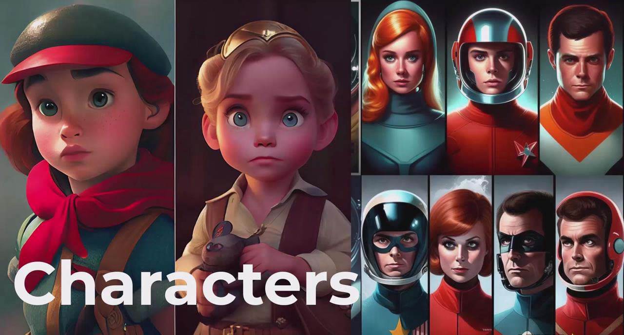 掌握 MidJourney V5 AI + ChatGPT创建一致的角色设计图像-22节课-中英字幕-西瓜网创