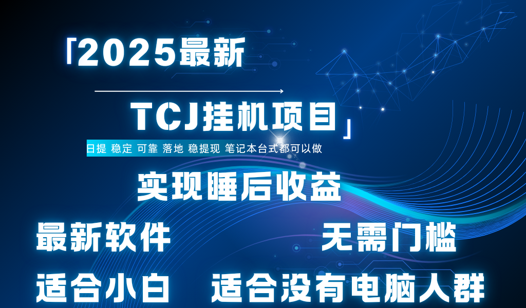 最新海外TCJ无门槛美金项目可矩阵放大操作 单日可达400+日提-西瓜网创