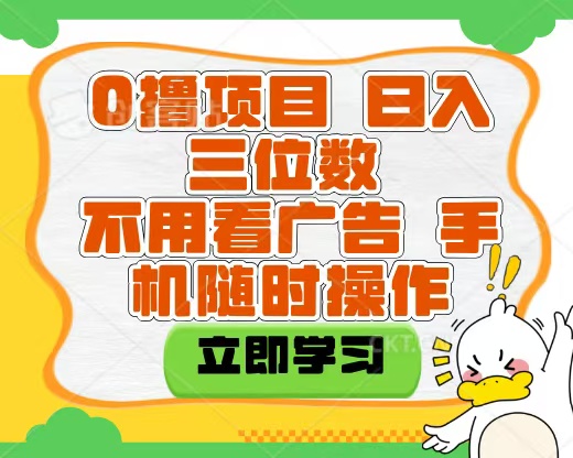 适合新手小白的互联网0撸项目，不用技术无脑操作，轻松日入三位数-西瓜网创