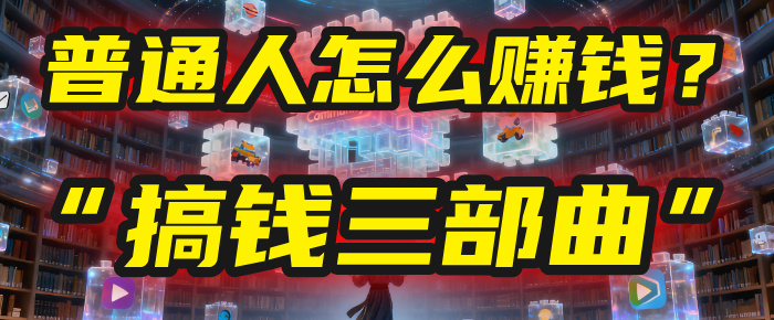 普通人怎么赚钱？2025年马哥揭秘“搞钱三部曲”：从抄作业，到自创武功，月入10万+！-西瓜网创